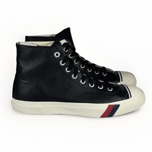 Pro-Keds Royal Hi Leather Black High Top Sneakers‎ PH64114 Mens Size 10